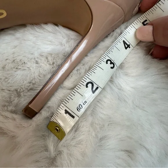 Mix No. 6 Danela Pumps Sugar Maple Beige Studded Straps Stiletto Heels Size 9 - Picture 6 of 10